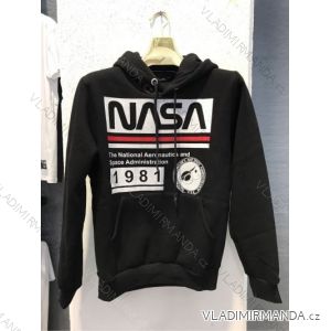 Mikina dlouhý rukáv s kapucí dorost chlapecká a pánská (S-2XL) NASA NS-64