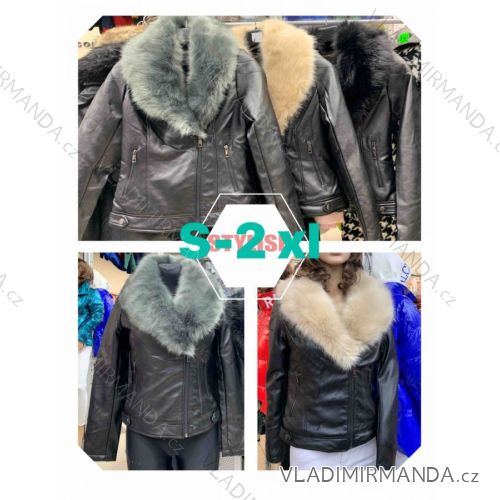 Bunda zimná dámská (s-2xl) POLSKÁ MÓDA SSW20487