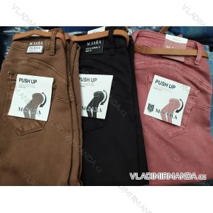 Rifle jeans dlouhé push up dámské (26-32) M.SARA MA520MA520S2116