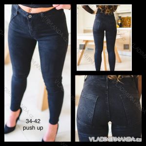 Rifle jeans push up dlhé damské (34-42) JEANS JWA20019