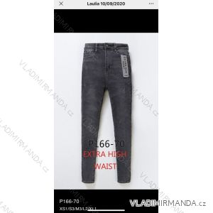 Rifle jeans extra vysoký pas dlhé damské (XS-XL) LAULIA JWA20030