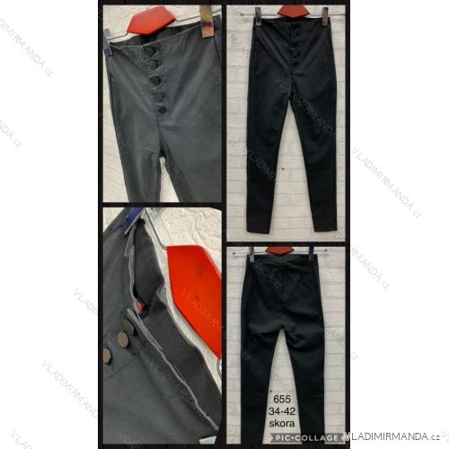 Legíny/Kalhoty dlouhé dámské (34-42) JEANS JWA20049