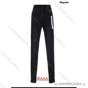 Rifle jeans vysoký pas dlhé damské (34-42) DAYSIE JWA20050