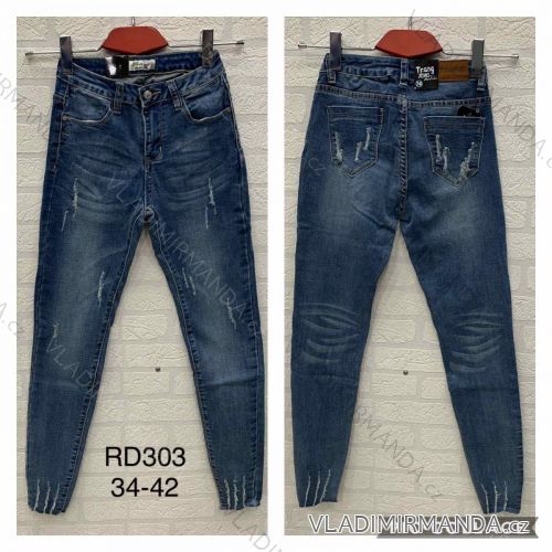 Rifle jeans dlhé damské (34-42) JEANS JWA20053