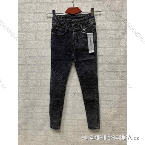 Rifle jeans vysoký pas dlhé damské (34-42) JEANS JWA20060