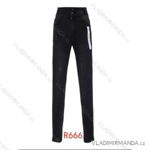 Rifle jeans vysoký pas dlhé damské (34-42) JEANS JWA20067