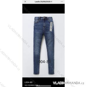 Rifle jeans vysoký pas dlhé damské (XS-XL) LAULIA JWA20071