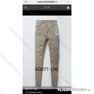 Rifle jeans vysoký pas dlhé damské (XS-XL) LAULIA JWA20086