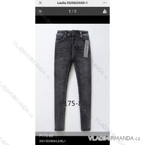 Rifle jeans vysoký pas dlhé damské (XS-XL) LAULIA JWA20102