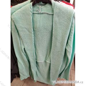 Cardigan pletený dlouhý rukáv dámský (S/M/L ONE SIZE) ITALSKá MODA IM721235