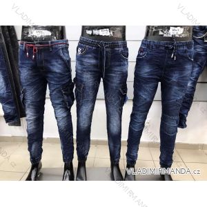 Rifle jeans dlhé pánske (M-3XL / 30-38) JEANS JAW20169