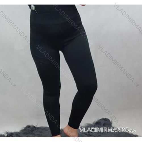 Legíny dlhé dámske zateplené bambusové (5XL-7XL) 8899
