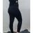 Legíny dlhé dámske zateplené bambusové (5XL-7XL) 8899