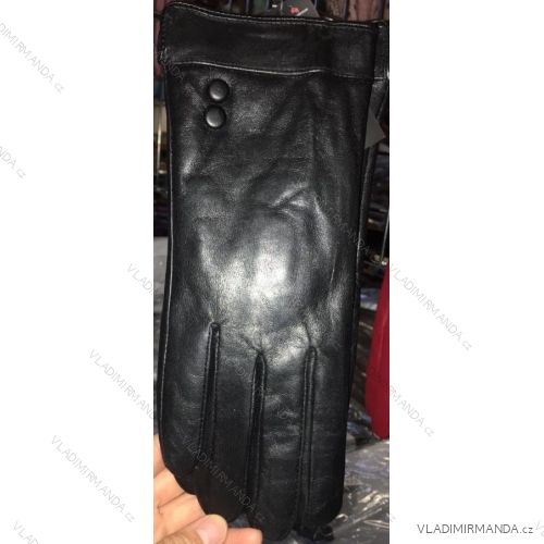 Rukavice kožené zimné prstové dámske (ONE SIZE) Sandru SAN20SZK2