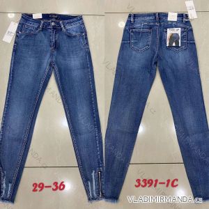 Rifle jeans dlhé push up nízky sed dámske (XS-XL) RE-DRESS JWA203391-1C