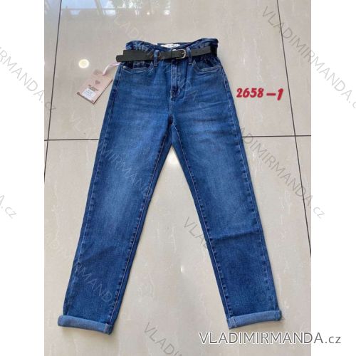 Rifle jeans dlhé dámske (XS-XL) RE-DRESS JWA202658-1