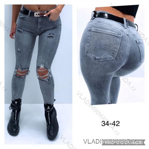 Rifle jeans dlhé dámske (34-42) JEANS JWA20272