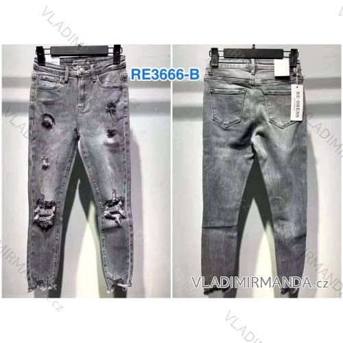 Rifle jeans dlhé dámske (XS-XL) RE-DRESS JWA20RE3666-B