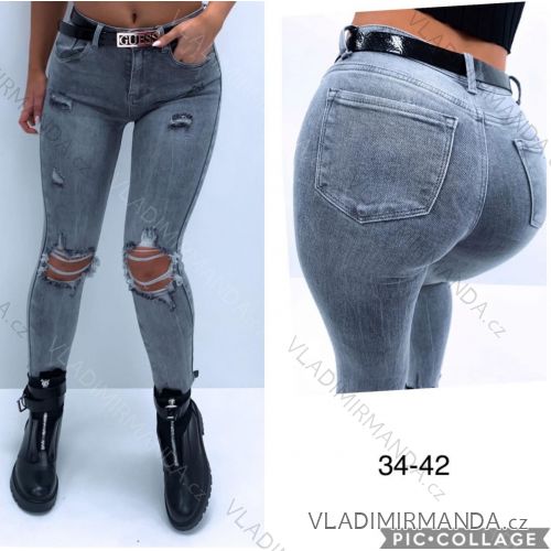 Rifle jeans dlhé dámske (34-42) JEANS JWA20262