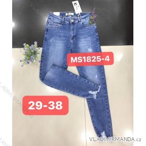 Rifle jeans dlhé dámske (29-38) M.SARA MA520MS1825-4