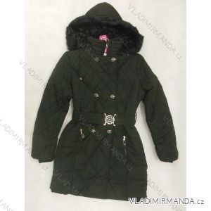 Bunda kabát zimná dámska kapucne (m-2xl) FOREST JK-03