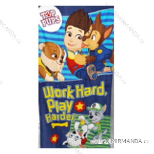 Osuška plážová paw patrol detská chlapčenská (70x140 cm) SETINO 821-620