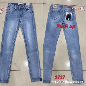 Rifle jeans push up dlhé dámske (XS-XL) RE-DRESS JWA212727