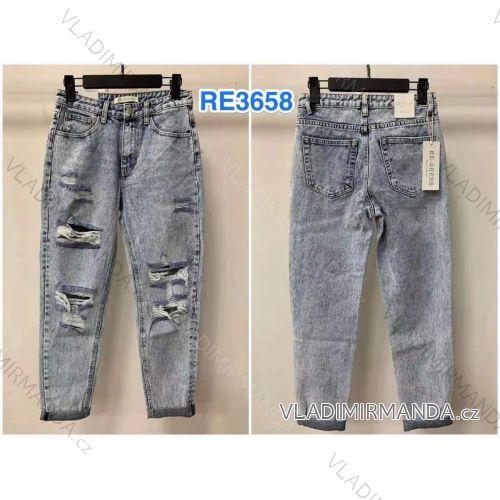 Rifle jeans dlhé dámske (XS-XL) RE-DRESS JWA21RE3658