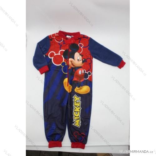 Pyžamo overal dlhé teplé mickey mouse detské chlapčenské (3-8 rokov) SETINO MIC-G-Pyjamas-468