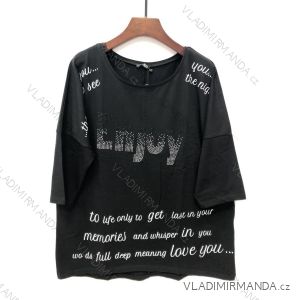 Tunika dlhý rukáv dámska (L / XL ONE SIZE) TALIANSKÁ MÓDA IMWD21164