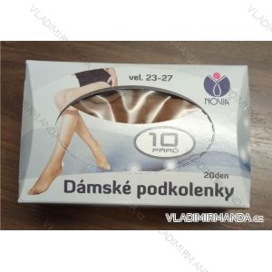 Podkolienky dámske (10 párů) stretch NOVIA N02