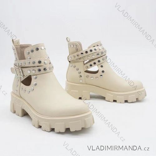 Topánky členkové na platforme dámske (36-41) WSHOES OBUV OBE21009