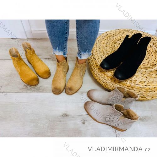 Čižmy členkové letné dámske (36-41) SSHOES OBUV OBSS21NC1123