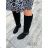Čižmy vysoké zimné dámske (36-41) SSHOES OBUV OBSS21PE233