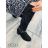 Čižmy vysoké zimné dámske (36-41) SSHOES OBUV OBSS21PE233