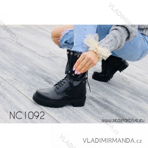 Topánky členkové WORKERY dámske (36-41) SSHOES OBUV OBSS21NC1092