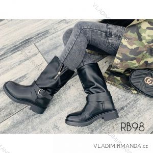 Čižmy vysoké zimné dámske (36-41) SSHOES OBUV OBSS21RB98