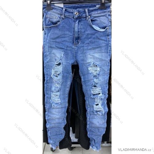 Rifle jeans dlhé dámske (XS-XL) TALIANSKÁ MÓDA IMM21127