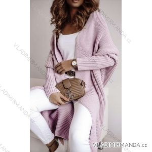 Cardigan pletený tenký jarné dlhý rukáv dámsky (S / M ONE SIZE) TALIANSKÁ MÓDA IMWL21106