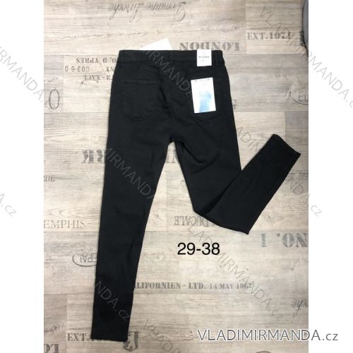 Rifle jeans dlhé dámske nadrozmerné (29-38) M.SARA MA621026