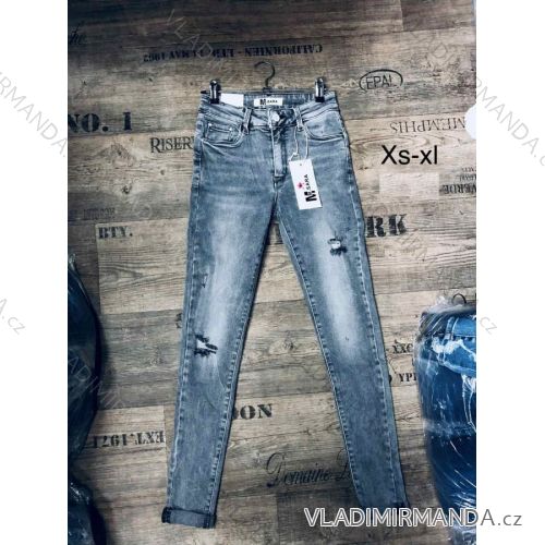 Rifle jeans dlhé dámske (XS-XL) M.SARA MA621041