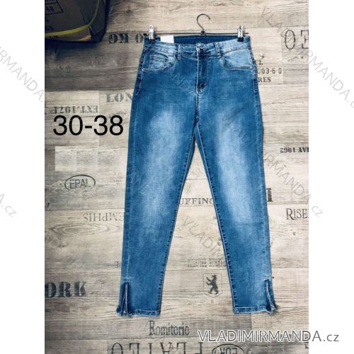 Rifle jeans dlhé dámske nadrozmerné (30-38) MA621049