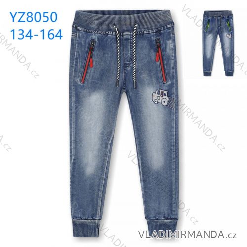 Rifle jeans dlhé dorast chlapčenské (98-128) KUGO YZ8050