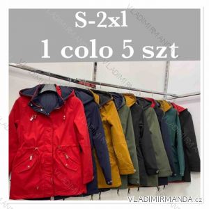 Bunda / parka tenká jarná s kapucňou dámska (S-2XL) TALIANSKÁ MÓDA IMWD21683