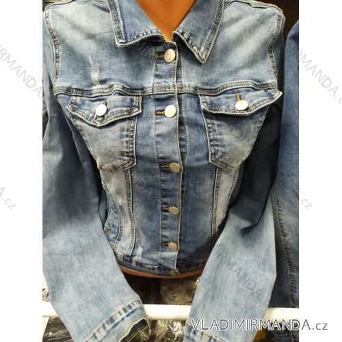 Bunda riflová jeans dámska (S-2XL) Gourde MA21GD002