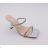 Šľapky na podpätku dámske (36-41) SSHOES OBUV OBSS21TU157
