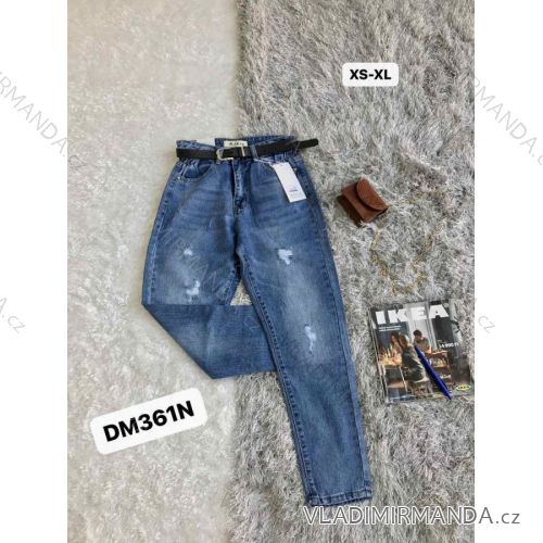 Rifle jeans dlhé dámske (XS-XL) M.SARA MA521DM361N