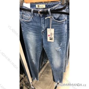 Rifle jeans dlhé dámske (XS-XL) M.SARA MA521142