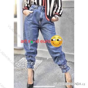 Rifle jeans dlhé dámske (SL-XL) TALIANSKÁ MÓDA IMWD211256