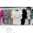 Tričko krátký rukáv carmen dámské (S/M ONE SIZE) ITALSKÁ MÓDA IMWH21069/02